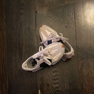 New Balance Women's Sneakers in White and Tan